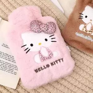 헬로키티 HW56JU36 호피 온수팩 1000ml-핑크