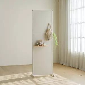 [레트로하우스] 틴우드 타공판 철제파티션 600 (스탠드)