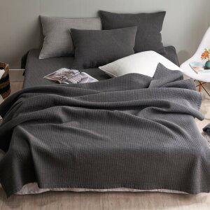 피그먼트 워싱 사계절 순면 침대패드 킹 K 200x230