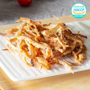 어물전꼴뚜기 맥반석 버터구이 오징어채 80g X 2/ 마른안주 맥주 술 안주 간식 오징어구이