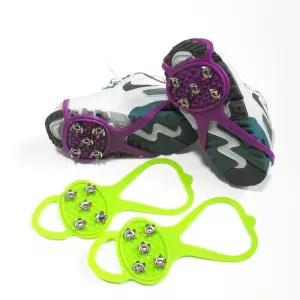 아이나라에듀 소형 아이젠 2종 보라 연두 어린이 아이젠 유아용  키즈 