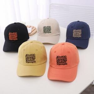 유아 아동 어린이 알파벳 KIND스마일캡 야구모자 봄 여름 가을 캡모자 자외선차단 귀여운모자