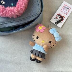 태닝키티키링 괌 백꾸 키티키링 가방 하와이 키링인형 가방키링 호피키티키링