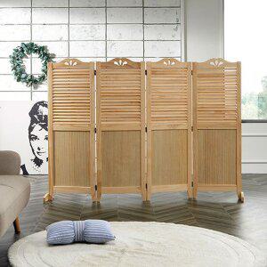 데코지엔 원목 미니 4단 파티션