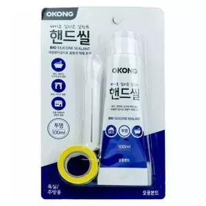 BTM BTM-M548 바이오 핸드씰 100ml/투명/욕실용/실리콘/보수용/싱크대/창틀/보수/내열/방수/도배용/주방