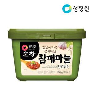 청정원 참깨마늘 양념쌈장 500g x5개