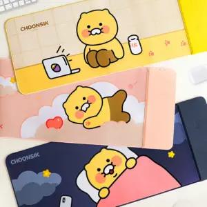 카카오프렌즈 춘식이 무선 충전 장패드 마우스패드 고속충전패드 카카오 캐릭터 학생 직장인 선물 단체선물 