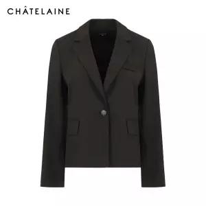 [샤트렌] 가슴 포켓 테일러드 싱글 재킷_HCDFJK101