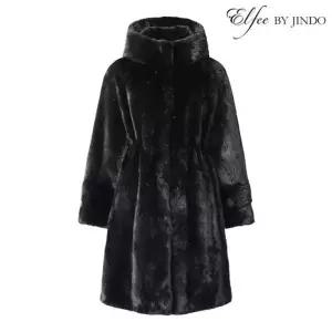 [최초가 2690000] 진도 Elfee 풀스킨 휘메일 밍크 후드 롱코트 (E8W3EC14)965127