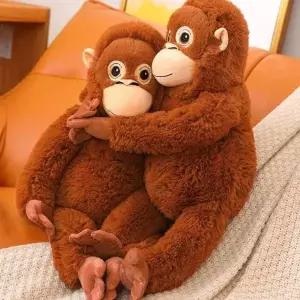 [골드스마일]안고자는인형 애착 폭신한 선물 귀여운 몽키인형 1p