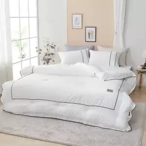 [조은슬립]다올루나 부드러운 마이크로 모달 항균 옥수수솜 차렵이불 침구세트 SS/Q