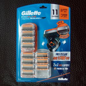 질레트 퓨전 프로글라이드 면도날 총 11입