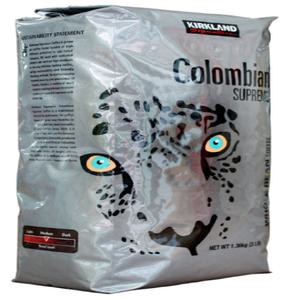 [CO(가공식품(커피/차/음료))]KIRKLAND SIGNATURE 콜롬비아 홀 빈 원두커피 1.36KG(48oz)