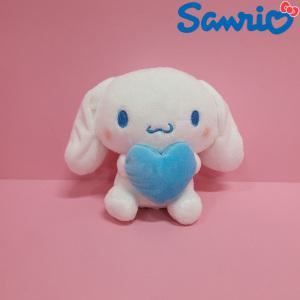 산리오 시나모롤 하트 가방고리 12cm 애착 인형