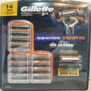 질레트 프로글라이드 5+1 (초정밀 면도날14개입)