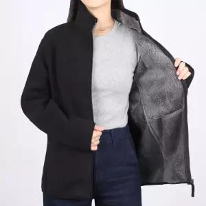 겨울 후리스점퍼 남자양털자켓 집업 보아털 빅사이즈