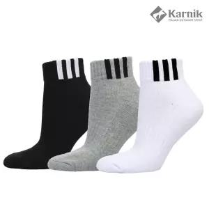 국내제작 이중파일 바닥쿠션 스포츠 등산 삼선 단목 양말 남성용 5족