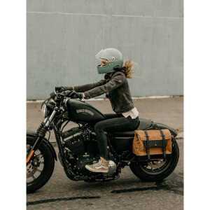 오토바이 사이드백 레트로 방수 할리 낙타 클래식