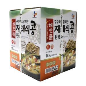 CJ제일제당 해찬들 재래식 콩된장 14kg