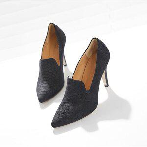 [지젤슈즈]슬림 앞코라인 스틸레토힐 /[1606-1]