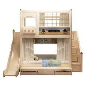 미끄럼틀 침대 어린이 아이방 인테리어 베드 남아 아동