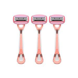도루코 이브 모이스처 휴대용 여성면도기 3개입 바디면도기