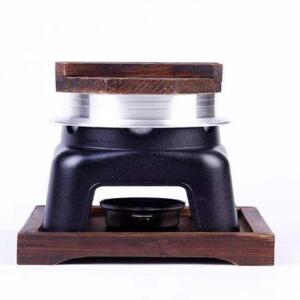 한식 식당용 1인용 1인 비빔밥 가마솥 무쇠 뚝배기 가마도상 캠핑 냄비 밥찜기 숭늉 솥밥