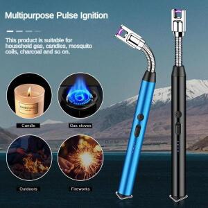 전기라이터 충전식 촛불 주방 바베큐 USB 플라즈마 전자 아크