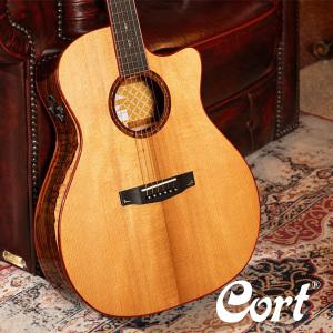 콜트 어쿠스틱 기타 Gold-A10 Cocobolo CORT Gold A10 올솔리드 GA바디 컷어웨이 통기타 픽업