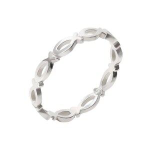 [미니아트]엘리아 92.5 실버 링 행운 물고기 애끼 은 반지