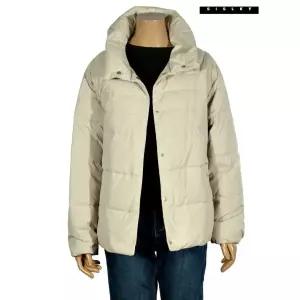 시슬리 하이넥 벨티드 구스다운 패딩 SAPDE2361BG 348836