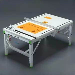 목공테이블쏘 접이식 휴대용 목공 테이블쏘 조기대 톱다이