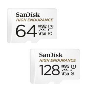 아이나비 VX3000 블랙박스 메모리카드 64 128GB MLC 4K 샌디스크 정품