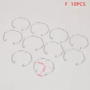 라이트 컵 브래킷 카드 링 55mm 48mm 램프 고정 스프링 클립 링 MR16 GU10 스포트 라이트 다운 액세서리 10