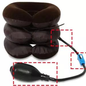 에어 목 목배게 일자 휴대용 보호대 지지대