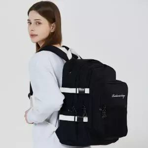 [로아드로아]오 웁스 3D 포켓 메쉬 백팩 (블랙)