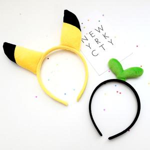 피카츄 새싹 머리띠 놀이공원 파티 행사 포켓몬스터