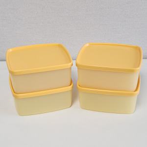 타파웨어 반찬통 김치통 밀폐용기 김통  500ml 4P 370