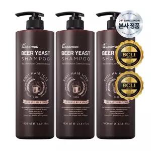 [닥터방기원] 맥주효모 탈모샴푸 1Lx3