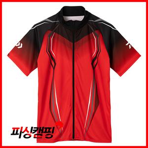 [한국 다이와 정품]DE-7622 쇼트 슬리브 드라이 셔츠/반팔티셔츠