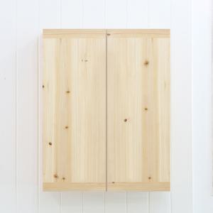 디아로마 프리미엄 원목 양문 욕실장