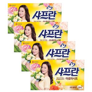 샤프란 아로마시트 코튼 블로섬 50매 4개