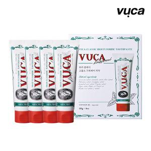 뷰카 클래식 고불소 구취케어 치약 아쿠아민트향 110g 4개입