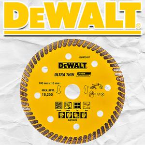 디월트 4인치 다이아몬드 터보날 화강암 대리석 타일 블록 컷팅 그라인더 날 DW4724UT