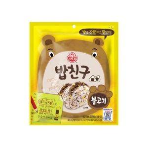 오뚜기 밥친구 불고기 36.3g x 10개주먹가루 후리가케 라가게 김자반 조미 조미료 양념 분말