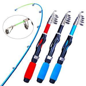루어낚시대세트 휴대용 미니 소형 낚싯대 경량 텔레스코픽 롱 캐스팅 잉어 농어 송어 낚시 액세서리 1/1 m