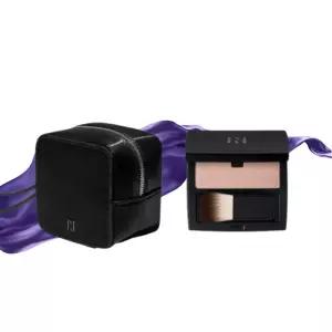 헤라 블랙 미니멀 파우치 & 헤라 페이스 글로우 하이라이터 3.4g 세트