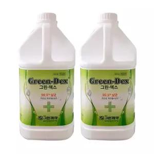 그린덱스 4L x 2개/HOCI 치아염소산수 소독제 메디록스 동일한 성분