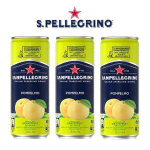 [기타]산펠레그리노 폼펠모 자몽 330ml x 24캔 과즙 탄산 카페 음료