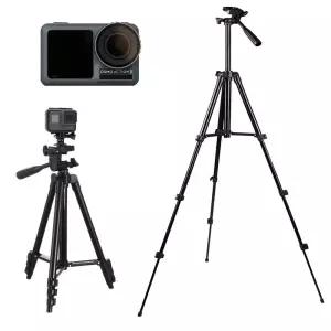 카메라 스마트폰 겸용 삼각대 dji 오즈모 액션캠 블랙/스마프폰/휴대용/접이식/촬영/여행/핸드폰/휴대폰